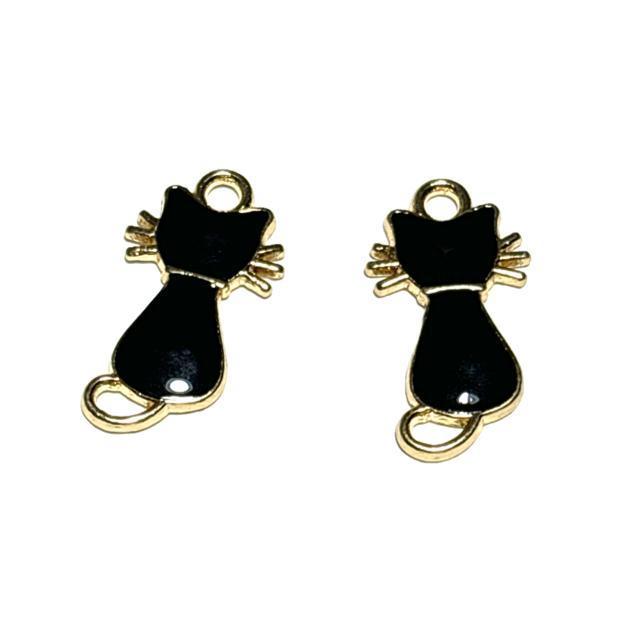 5248 カラー猫ちゃん 黒2個 金属パーツ アクセサリーチャーム ハンドメイド材料 エナメル樹脂 ねこネコ < ペット/手芸/園芸 5248 カラー猫ちゃん 黒2個 金属パーツ アクセサリーチャーム ハンドメイド材料 エナメル樹脂 ねこネコ < ペット/手芸/園芸の