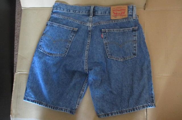 LEVI'S ���[�o�C�X 454 33�C���` W33 L10 �V���[�g�p���c �n�[�t�p���c �Z�p�� �f�j�� �����Y ��ԗǍD �� �u�����h�� 