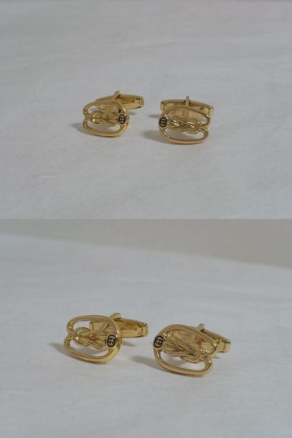 正規美 グッチGUCCI アンティークインターロッキングGGロゴゴールドカフス カフリンクス ボタン < ブランド  正規美 グッチGUCCI アンティークインターロッキングGGロゴゴールドカフス カフリンクス ボタン < ブランドの