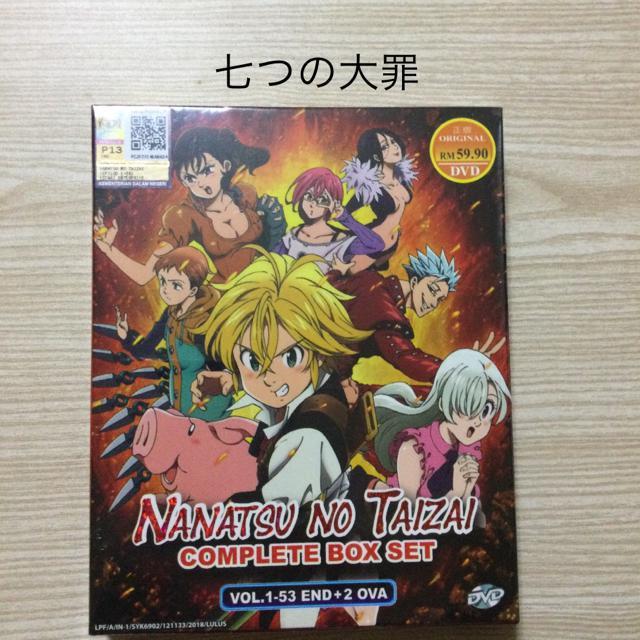 P48 七つの大罪 アウターケース入り ディスク 5枚 全53話 < CD/DVD/ビデオ  P48 七つの大罪 アウターケース入り ディスク 5枚 全53話  < CD/DVD/ビデオの