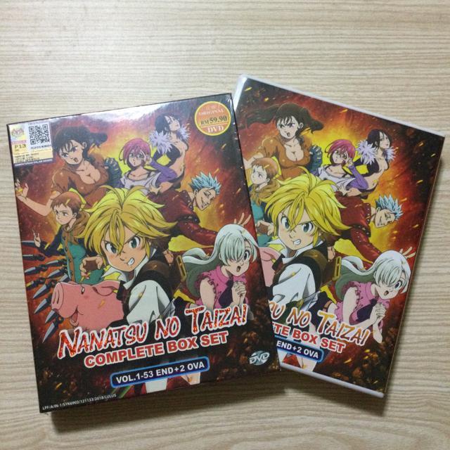 P48 七つの大罪 アウターケース入り ディスク 5枚 全53話 < CD/DVD/ビデオ  P48 七つの大罪 アウターケース入り ディスク 5枚 全53話 < CD/DVD/ビデオの