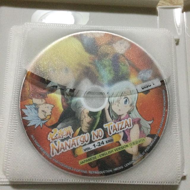P48 七つの大罪 アウターケース入り ディスク 5枚 全53話 < CD/DVD/ビデオ  P48 七つの大罪 アウターケース入り ディスク 5枚 全53話 < CD/DVD/ビデオの