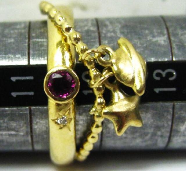 K18 18Owփr[0.174ct_C0.01ctƓyԂ牺  ANZT[/v 