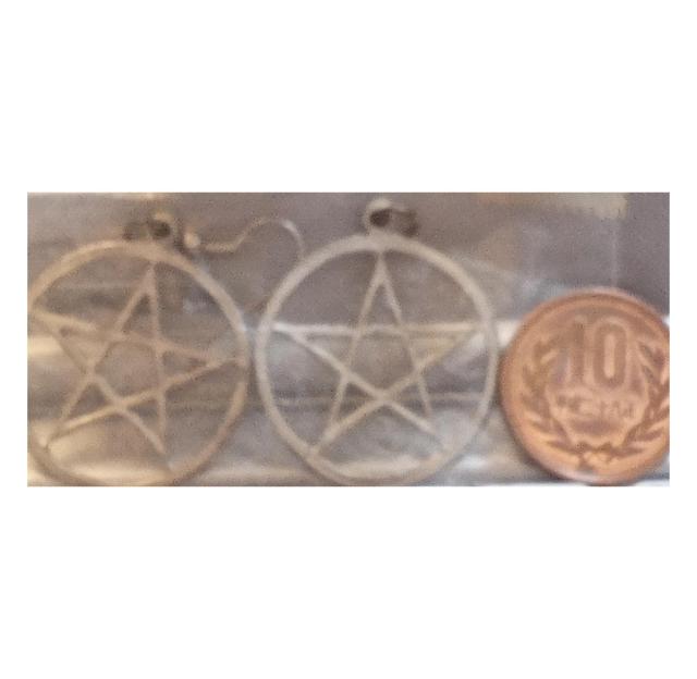 AzureGreen: Pentacle pendant & earring < 女性アクセサリー/時計  AzureGreen: Pentacle pendant & earring < 女性アクセサリー/時計の