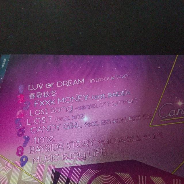 wCandy GirlxRAIDER(EIGHT TRACK) DJGO  CD/DVD/rfI 