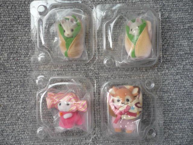 シルバニアファミリーくじ「赤ちゃん3種4体セット」 < おもちゃ シルバニアファミリーくじ「赤ちゃん3種4体セット」 < おもちゃの