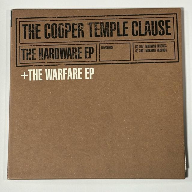 THE COOPER TEMPLE CLAUSE / THE HARDWARE EP+THE WARFARE EP < CD/DVD/ビデオ  THE COOPER TEMPLE CLAUSE / THE HARDWARE EP+THE WARFARE EP  < CD/DVD/ビデオの