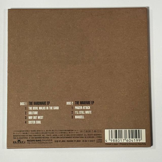 THE COOPER TEMPLE CLAUSE / THE HARDWARE EP+THE WARFARE EP < CD/DVD/ビデオ  THE COOPER TEMPLE CLAUSE / THE HARDWARE EP+THE WARFARE EP < CD/DVD/ビデオの