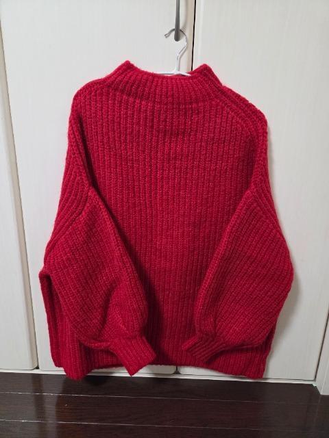 ELFRANKボトルネックオーバーサイズローゲージニットプルオーバー < 女性ファッション ELFRANKボトルネックオーバーサイズローゲージニットプルオーバー < 女性ファッションの