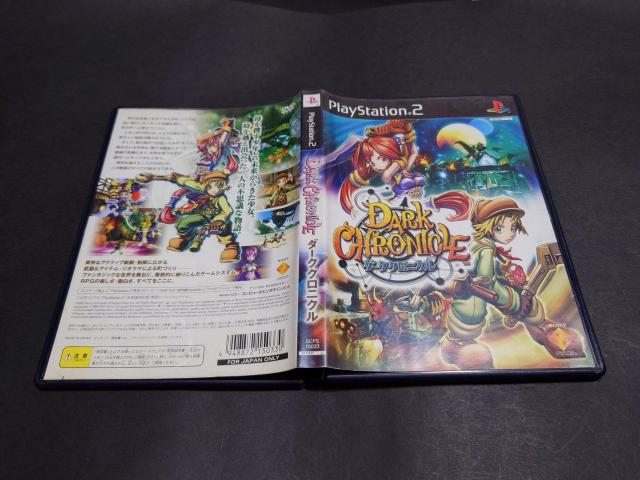PS2 ダーククロニクル / DARK CHRONICLE < ゲーム本体/ソフト PS2 ダーククロニクル / DARK CHRONICLE < ゲーム本体/ソフトの