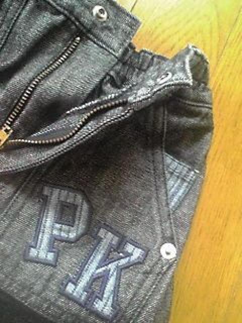 ☆新品同様☆パーソンズ☆ブラックデニムスカート☆90 < キッズ/ベビー ☆新品同様☆パーソンズ☆ブラックデニムスカート☆90 < キッズ/ベビーの