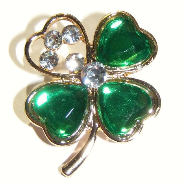 4個セット 四葉のクローバー クローバー バッジ ブローチ ラペルピン ピンバッジ ラインストーン < 女性アクセサリー/時計 4個セット 四葉のクローバー クローバー バッジ ブローチ ラペルピン ピンバッジ ラインストーン < 女性アクセサリー/時計の