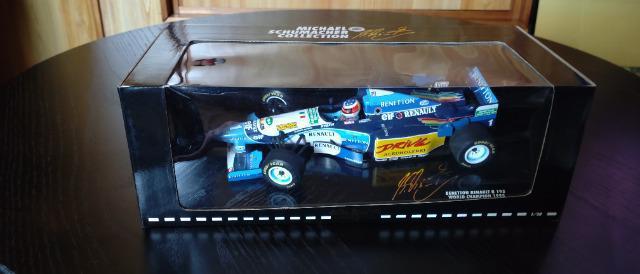 MINICAMPS1/18BENETTONRENAULTB195GPFranceM.schumacher < ホビー  MINICAMPS1/18BENETTONRENAULTB195GPFranceM.schumacher < ホビーの