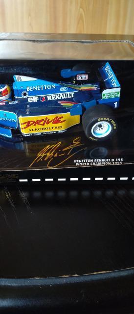 MINICAMPS1/18BENETTONRENAULTB195GPFranceM.schumacher < ホビー  MINICAMPS1/18BENETTONRENAULTB195GPFranceM.schumacher < ホビーの