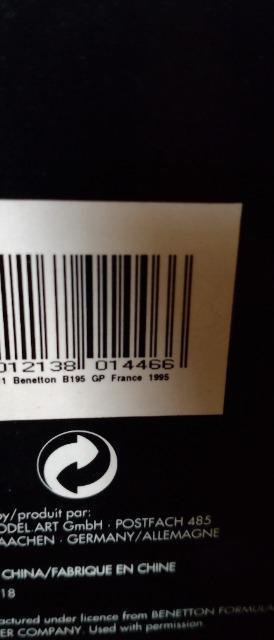 MINICAMPS1/18BENETTONRENAULTB195GPFranceM.schumacher < ホビー  MINICAMPS1/18BENETTONRENAULTB195GPFranceM.schumacher < ホビーの