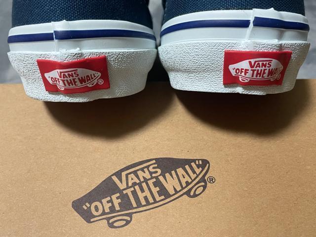 Vi@VANS V98CLA SLIP ON NAVY oY@Xb|@lCr[@29cm Y@V98pՁ@AJ[