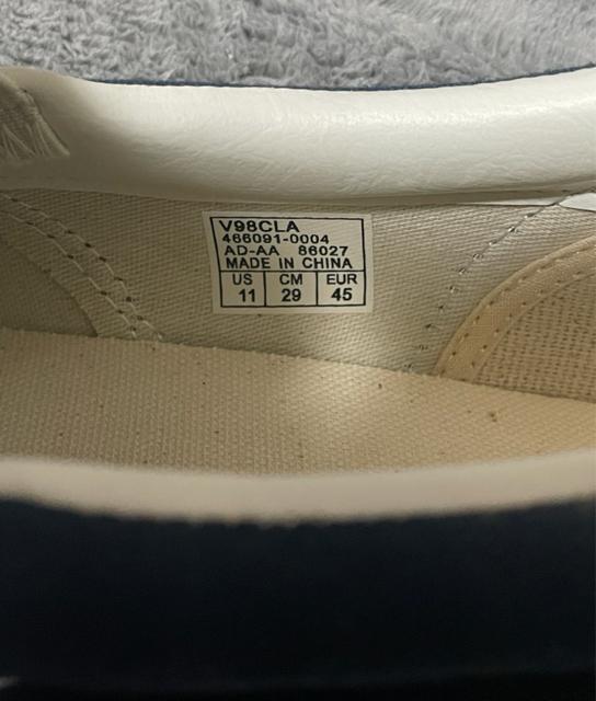 Vi@VANS V98CLA SLIP ON NAVY oY@Xb|@lCr[@29cm Y@V98pՁ@AJ[