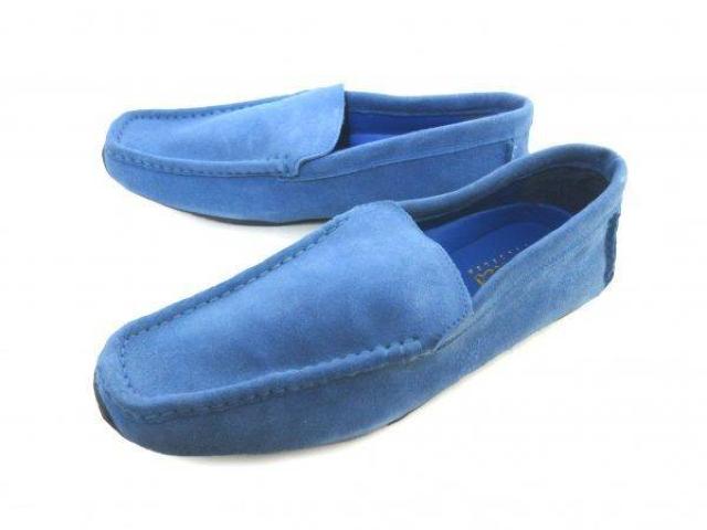 1円~C450新品Dedes本革Uチップ/ドライビングスリッポン26.5aBLUE♂ < 男性ファッション 1円~C450新品Dedes本革Uチップ/ドライビングスリッポン26.5aBLUE♂ < 男性ファッションの