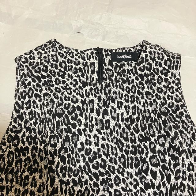【Desigual / デシグアル】 アニマル ノースリーブスリムワンピース L < ブランド  【Desigual / デシグアル】 アニマル ノースリーブスリムワンピース L < ブランドの