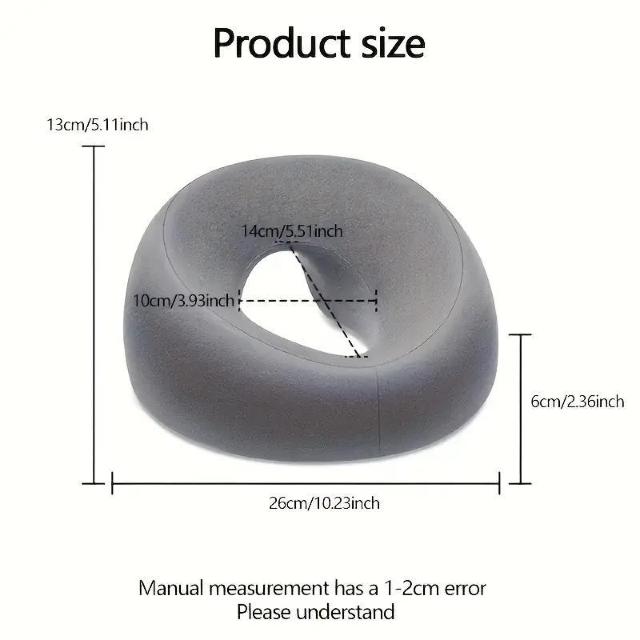 お試し価格1190円★モダンO型 U型フェイスピロー  スパマッサージパッド エルゴノミックフェイスピロー 洗えるカバー グレー < ヘルス/ビューティー  お試し価格1190円★モダンO型 U型フェイスピロー  スパマッサージパッド エルゴノミックフェイスピロー 洗えるカバー グレー < ヘルス/ビューティーの