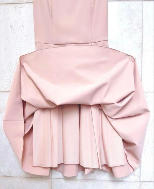 極美品 フォクシーニューヨーク ロールカラー ワンピース ピンク 38 < ブランド 極美品 フォクシーニューヨーク ロールカラー ワンピース ピンク 38 < ブランドの