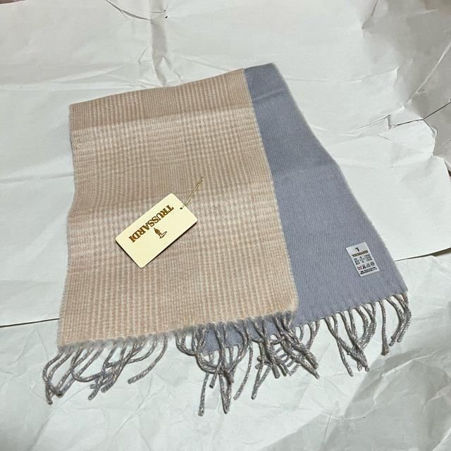 【保管未使用品】【TRUSSARDI / トラサルディ】 カシミヤ 毛 マフラー < ブランド 【保管未使用品】【TRUSSARDI / トラサルディ】 カシミヤ 毛 マフラー < ブランドの