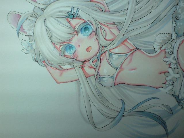 □□図版・紙類□□【オリジナル】quest/獣人(ドワーフ兎A)【自作イラスト】 < アニメ/コミック/キャラクター □□図版・紙類□□【オリジナル】quest/獣人(ドワーフ兎A)【自作イラスト】 < アニメ/コミック/キャラクターの