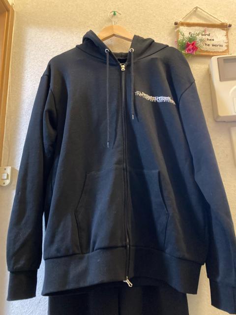 メンズXL未使用黒前開きパーカー < 男性ファッション メンズXL未使用黒前開きパーカー < 男性ファッションの