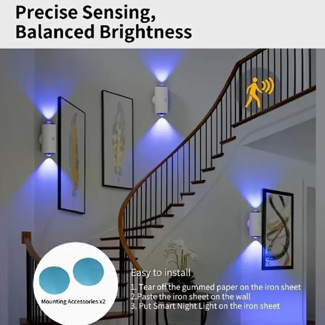 お試し価格1190円★LEDナイトライト、モーションセンサー付きスマートライト、RGBグラデーションアンビエントライト、調光可能 < 家電/AV お試し価格1190円★LEDナイトライト、モーションセンサー付きスマートライト、RGBグラデーションアンビエントライト、調光可能 < 家電/AVの