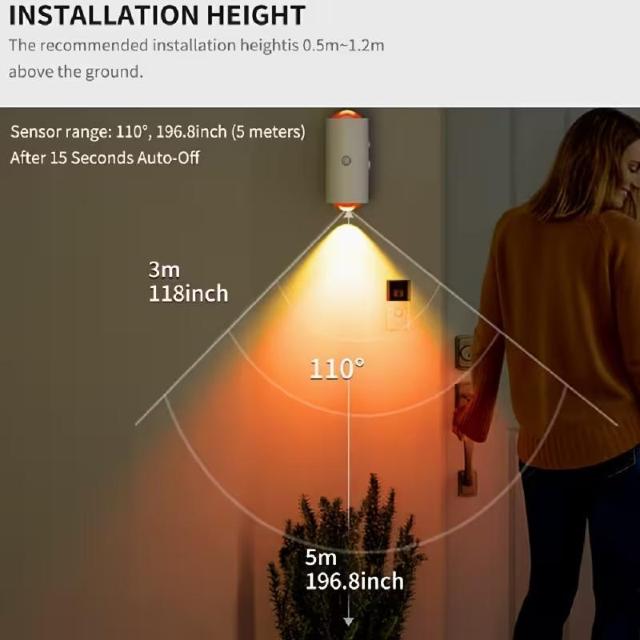 お試し価格1190円★LEDナイトライト、モーションセンサー付きスマートライト、RGBグラデーションアンビエントライト、調光可能 < 家電/AV お試し価格1190円★LEDナイトライト、モーションセンサー付きスマートライト、RGBグラデーションアンビエントライト、調光可能 < 家電/AVの