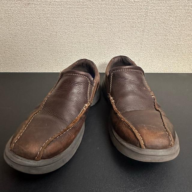 【CLARKS】クラークス グレインレザー メンズスリッポン 26cm < ブランド 【CLARKS】クラークス グレインレザー メンズスリッポン 26cm < ブランドの