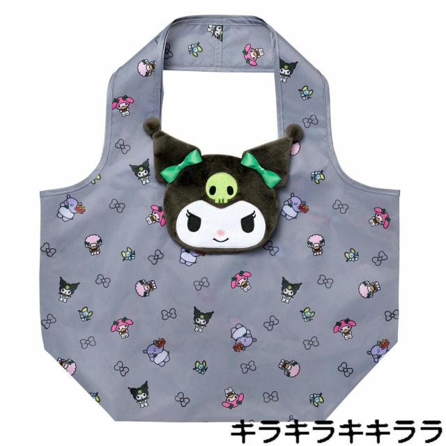 《New》クロミちゃん★まるでぬいぐるみのような…・フェイスポーチ付エコバッグ【モスバーガー限定】 < ホビー 《New》クロミちゃん★まるでぬいぐるみのような…・フェイスポーチ付エコバッグ【モスバーガー限定】 < ホビーの