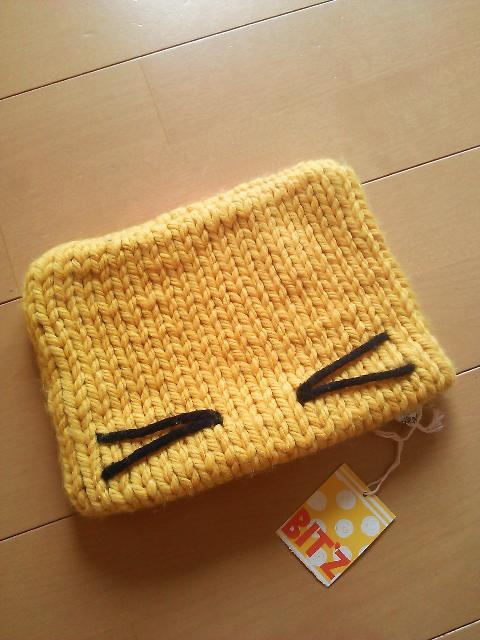 新品毛糸ねこ耳ニット帽子52〜54ビッツ/Bit'z < ブランド  新品毛糸ねこ耳ニット帽子52〜54ビッツ/Bit'z  < ブランドの