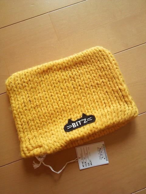 新品毛糸ねこ耳ニット帽子52〜54ビッツ/Bit'z < ブランド  新品毛糸ねこ耳ニット帽子52〜54ビッツ/Bit'z < ブランドの