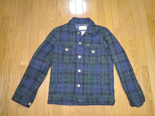 NEIGHBORHOOD × Harris Tweed チェック柄 中綿ウールジャケット S 緑系 ネイバーフッド ハリスツイード < ブランド  NEIGHBORHOOD × Harris Tweed チェック柄 中綿ウールジャケット S 緑系 ネイバーフッド ハリスツイード  < ブランドの