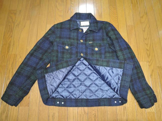 NEIGHBORHOOD × Harris Tweed チェック柄 中綿ウールジャケット S 緑系 ネイバーフッド ハリスツイード < ブランド  NEIGHBORHOOD × Harris Tweed チェック柄 中綿ウールジャケット S 緑系 ネイバーフッド ハリスツイード < ブランドの
