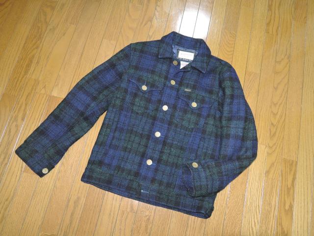 NEIGHBORHOOD × Harris Tweed チェック柄 中綿ウールジャケット S 緑系 ネイバーフッド ハリスツイード < ブランド  NEIGHBORHOOD × Harris Tweed チェック柄 中綿ウールジャケット S 緑系 ネイバーフッド ハリスツイード < ブランドの