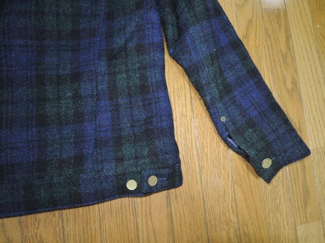 NEIGHBORHOOD × Harris Tweed チェック柄 中綿ウールジャケット S 緑系 ネイバーフッド ハリスツイード < ブランド  NEIGHBORHOOD × Harris Tweed チェック柄 中綿ウールジャケット S 緑系 ネイバーフッド ハリスツイード < ブランドの