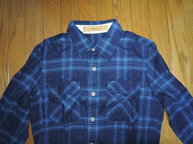 BACKBONE バックボーン チェックシャツ S 青紺系 長袖 < ブランド  BACKBONE バックボーン チェックシャツ S 青紺系 長袖 < ブランドの