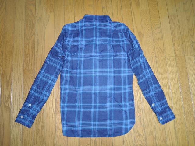 BACKBONE バックボーン チェックシャツ S 青紺系 長袖 < ブランド  BACKBONE バックボーン チェックシャツ S 青紺系 長袖 < ブランドの