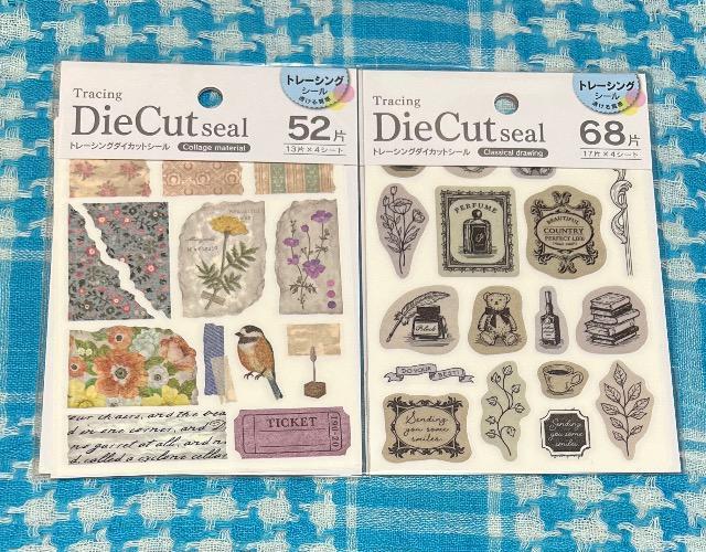 トレーシングダイカットシール 2点セット 未使用 < インテリア/ライフ  トレーシングダイカットシール 2点セット 未使用  < インテリア/ライフの