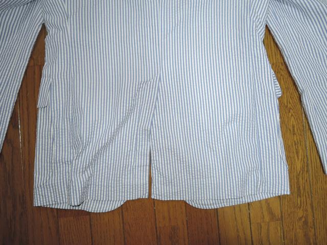 JUNYA WATANABE MAN �W���������^�i�x�~�u���b�N�X�u���U�[�X �V�A�T�b�J�[ �e�[���[�h�W���P�b�g XS �X�g���C�v �� �u�����h�� 