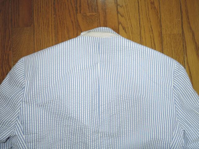 JUNYA WATANABE MAN �W���������^�i�x�~�u���b�N�X�u���U�[�X �V�A�T�b�J�[ �e�[���[�h�W���P�b�g XS �X�g���C�v �� �u�����h�� 