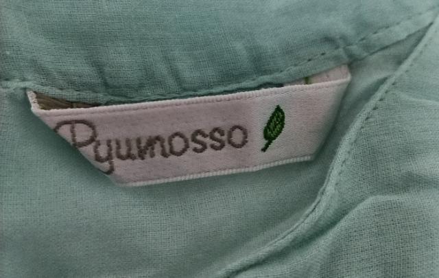 pyumosso 染め物 半透かし 半袖ブラウス 超美品 涼しい薄手ブラウス < 女性ファッション  pyumosso 染め物 半透かし 半袖ブラウス 超美品 涼しい薄手ブラウス < 女性ファッションの