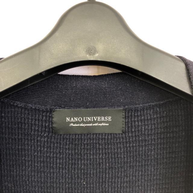 即決 NANO UNIVERSE ナノユニバース カーディガン ネイビー < ブランド  即決 NANO UNIVERSE ナノユニバース カーディガン ネイビー < ブランドの