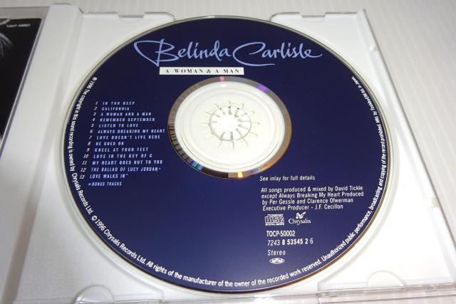 ベリンダ・カーライル★A Woman & A Man(輸入盤)★Belinda Carlisle★2枚同梱270円 < CD/DVD/ビデオ  ベリンダ・カーライル★A Woman & A Man(輸入盤)★Belinda Carlisle★2枚同梱270円 < CD/DVD/ビデオの