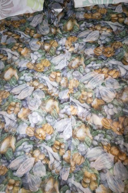 ★新品濃緑×野菜柄七分丈袖ロング丈シャツ3L < 女性ファッション  ★新品濃緑×野菜柄七分丈袖ロング丈シャツ3L  < 女性ファッションの