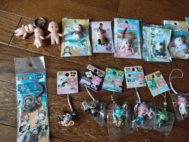 ご当地 キューピー ワンピース チョッパー キティ 根付け ストラップ キーホルダー < アニメ/コミック/キャラクター  ご当地 キューピー ワンピース チョッパー キティ 根付け ストラップ キーホルダー < アニメ/コミック/キャラクターの