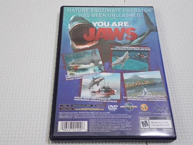 PS2JAWS UNLEASHED CO kĔŁtEtE\tgt  Q[{/\tg 