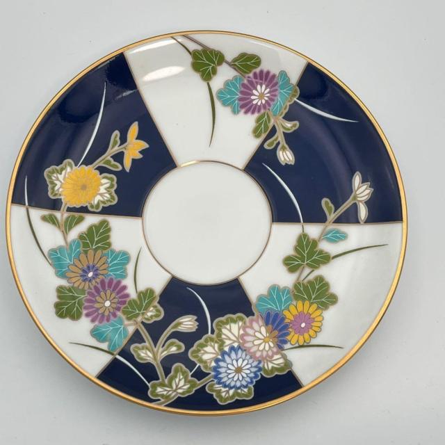 美品 香蘭社 ティーカップ&ソーサー 皇居の花シリーズ 神無月 ユウガギク 柚香菊 限定品 1984年 < インテリア/ライフ 美品 香蘭社 ティーカップ&ソーサー 皇居の花シリーズ 神無月 ユウガギク 柚香菊 限定品 1984年 < インテリア/ライフの